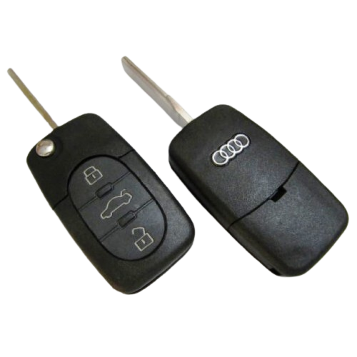 Carcasa de la llave de tres botones Audi A2 | A3 | A4 | A6 | A8