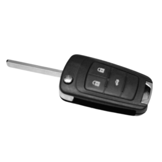 Carcasa de la llave de tres botones del Chevrolet Cruze